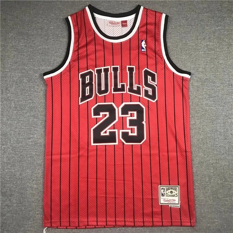 Mitchell & Ness Chicago Bulls Michael Jordan 1987-88 Hardwood Classics Jersey Red - 4