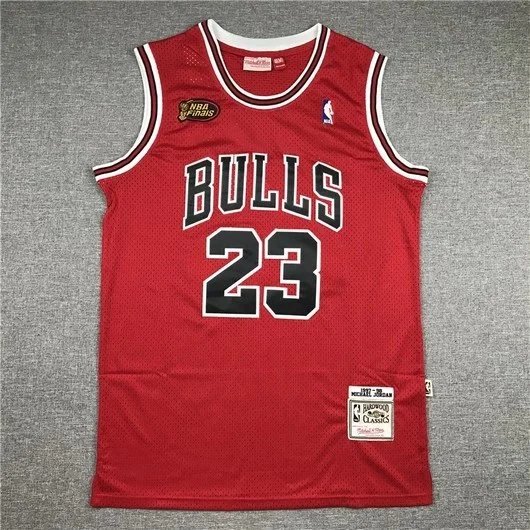 Chicago Bulls Michael Jordan #23 basketball jersey — 17