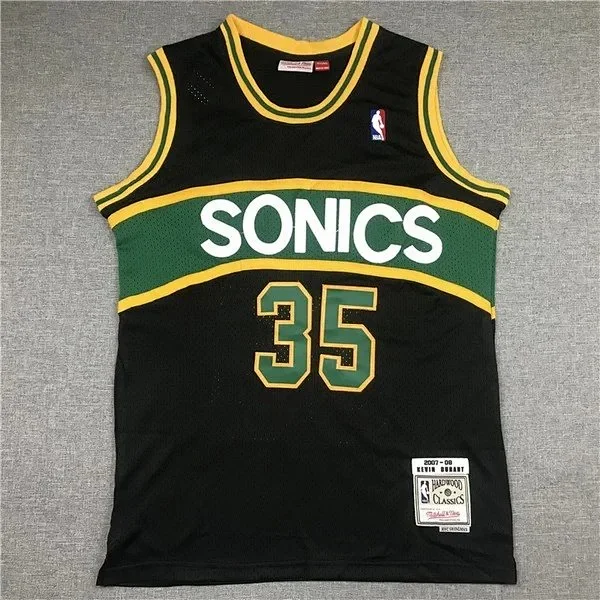 Mitchell & Ness Seattle SuperSonics NBA Hardwood Classics Basketball Jersey product detail image 14