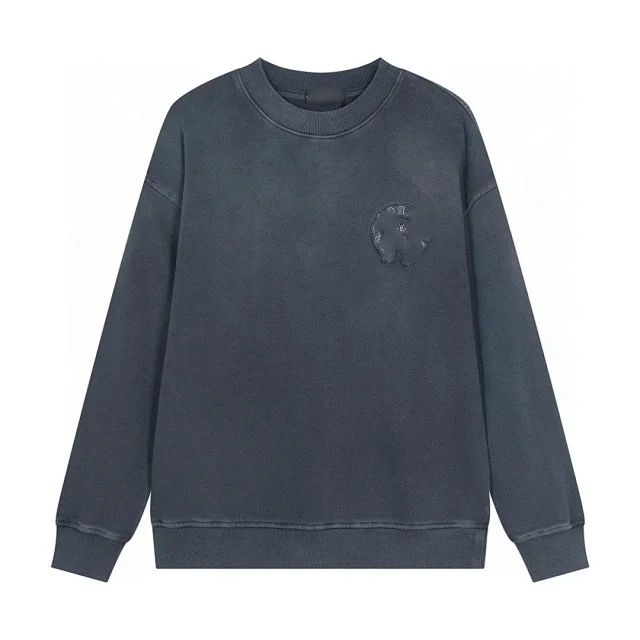 Chrome Hearts Knitwear Crewneck knit sweater with cross motifs product detail image 6