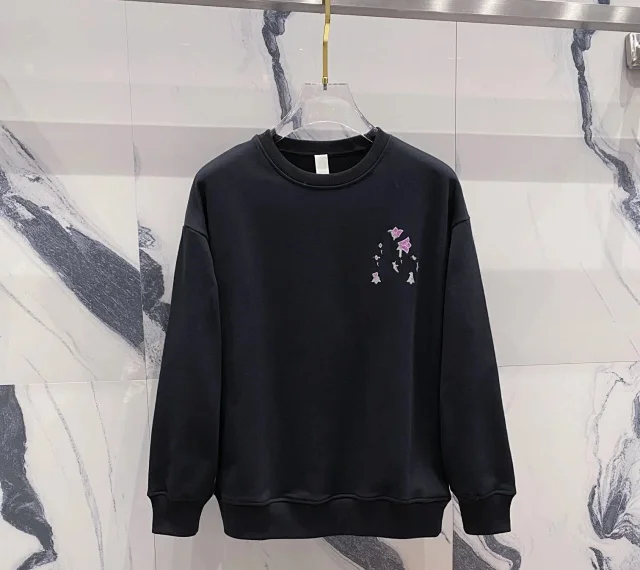 Chrome Hearts Knitwear Crewneck knit sweater with cross motifs product detail image 5