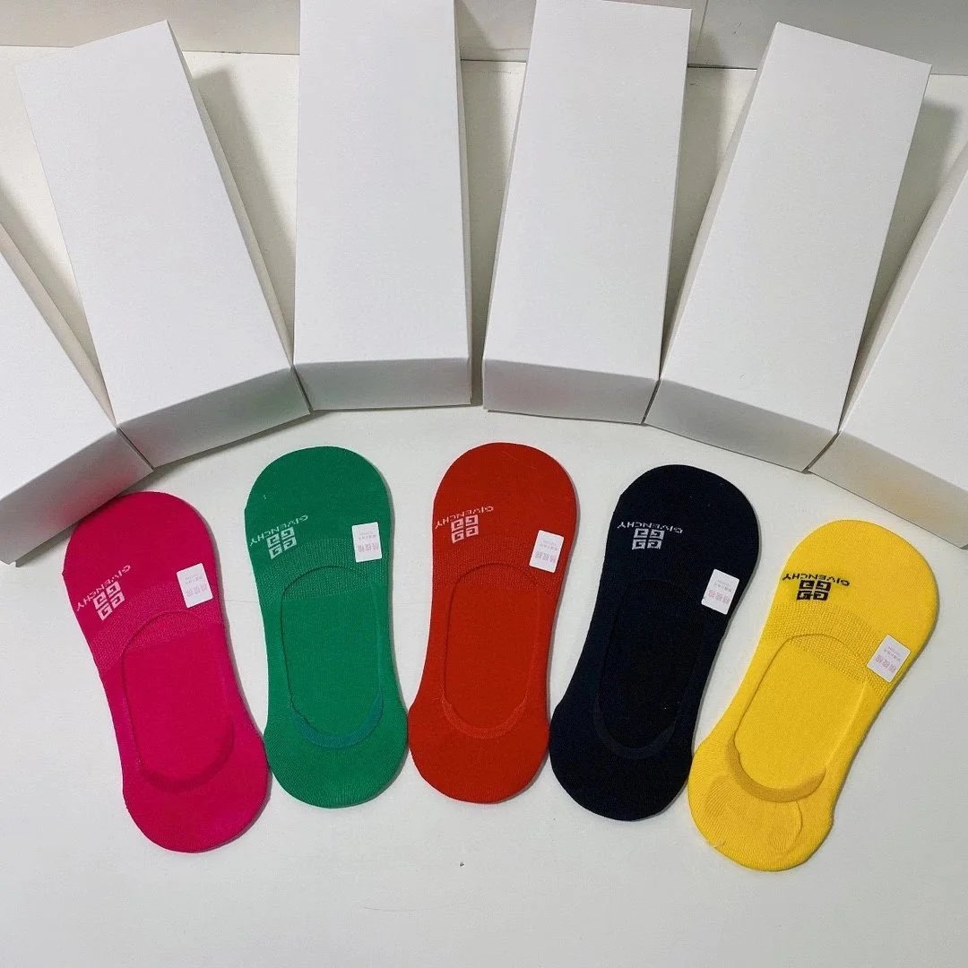 Givenchy 4G Logo Print Socks Multicolor - 13