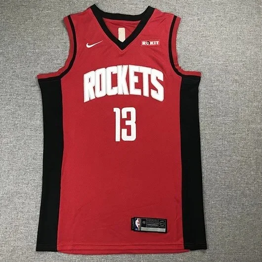 NBA Football Jerseys Houston Rockets James Harden #13 Basketball Jersey product detail image 3