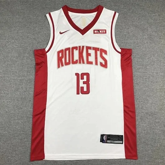 NBA Football Jerseys Houston Rockets James Harden #13 Basketball Jersey product detail image 5