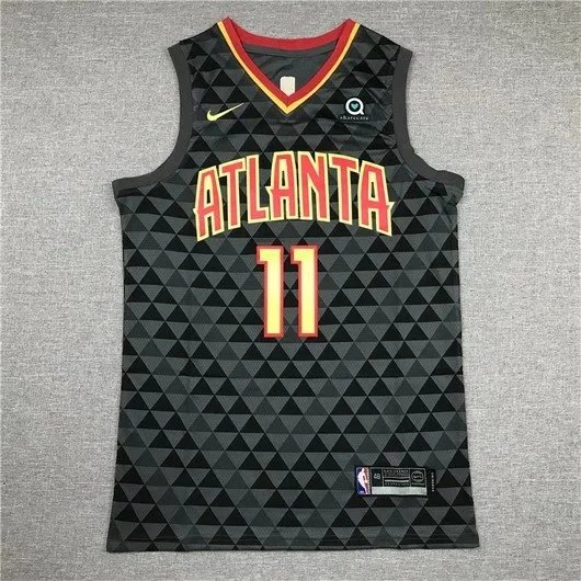 Mitchell & Ness Atlanta Hawks 1986-87 Hardwood Classics Swingman Jersey Red - 5