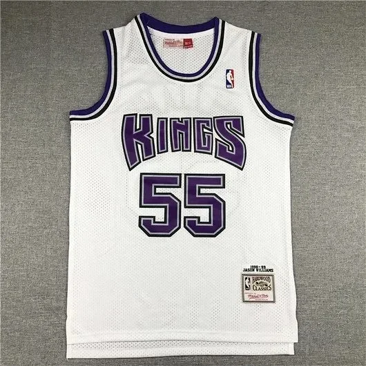 Mitchell & Ness Sacramento Kings Hardwood Classics basketball jersey product detail image 5