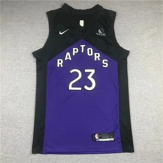 Nike Toronto Raptors #23 Statement Edition Jersey Purple / Black