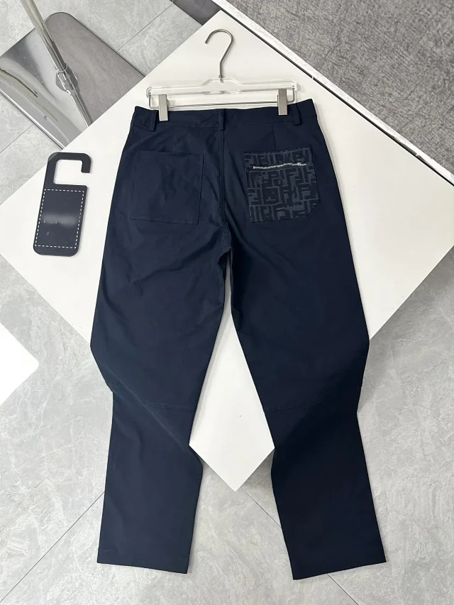 Fendi Trousers Elastic-Waist Drawstring product detail image 1