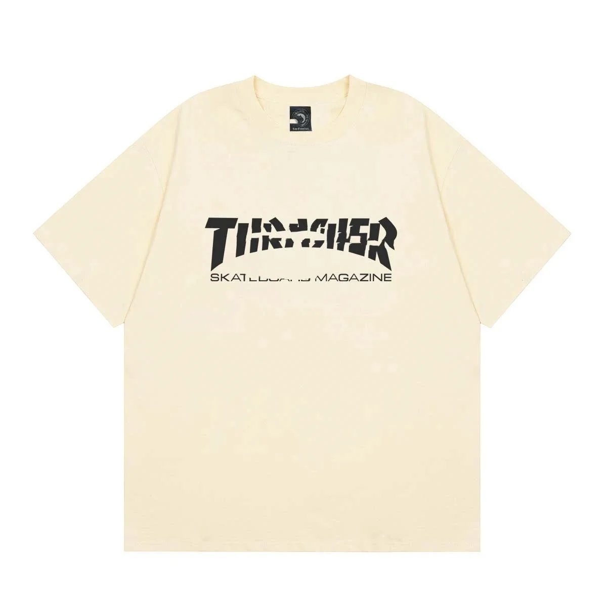 Thrasher Magazine Flame Logo White T-Shirt - 41