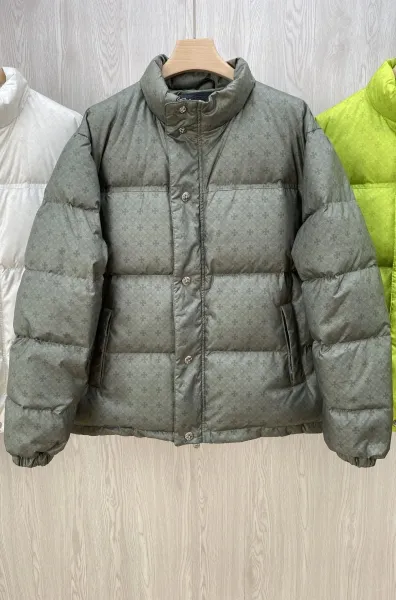 Chrome Hearts Cross Embroidered Black Down Jacket - 7