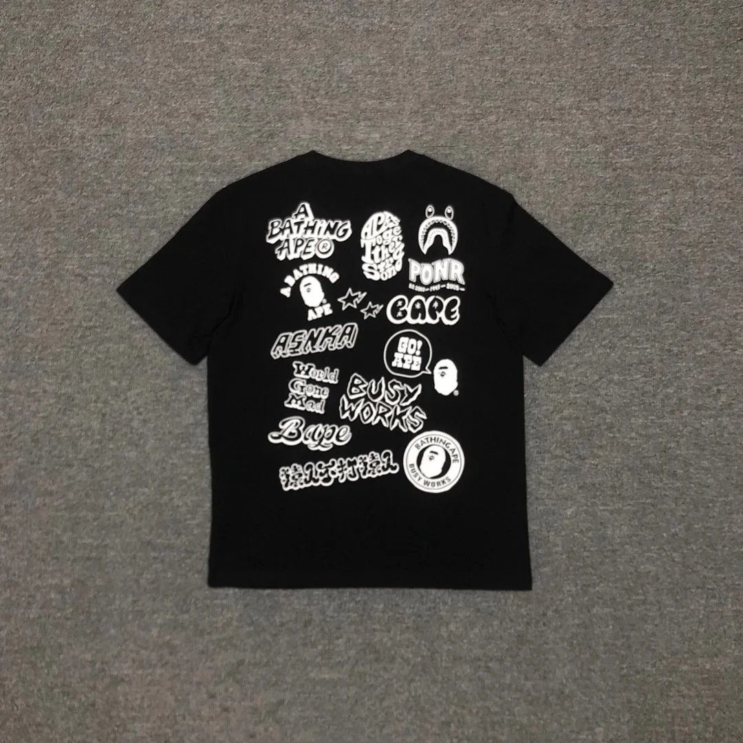 A Bathing Ape x Minions Minion Shark Mouth Yellow T-Shirt - 9