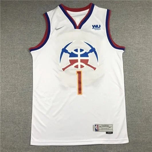Mitchell & Ness Denver Nuggets 2003-04 Hardwood Classics Authentic Jersey Blue - 14