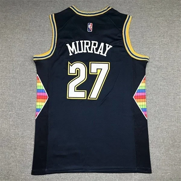 NBA Denver Nuggets Player Name and Number Basketball Jersey product detail image 6