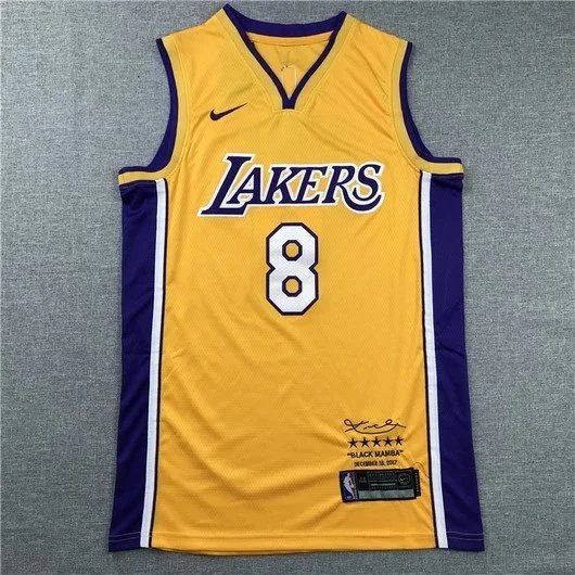 Los Angeles Lakers Kobe Bryant 24 and LeBron James 23 basketball jerseys — 17