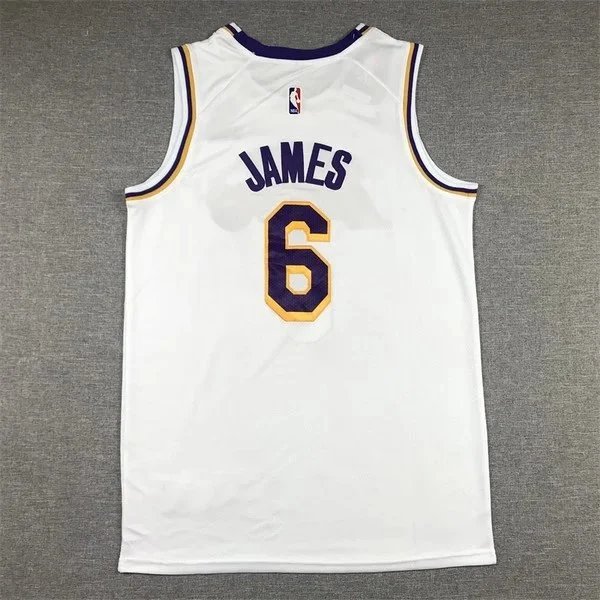 NBA LeBron James #6 Purple All-Star Jersey - 11