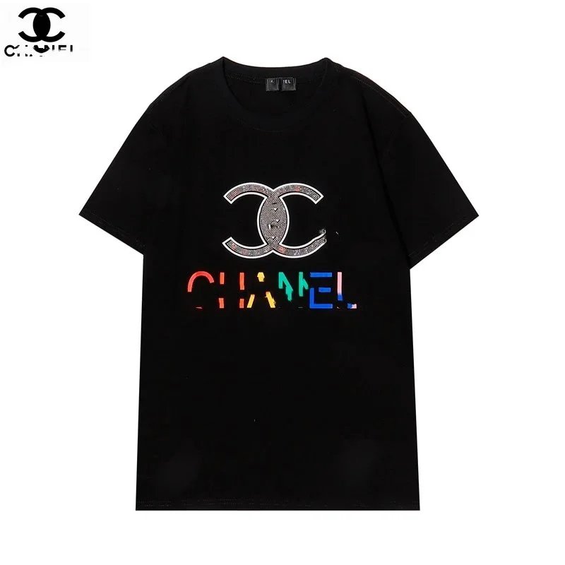 Chanel Rainbow Logo White T-Shirt - 12