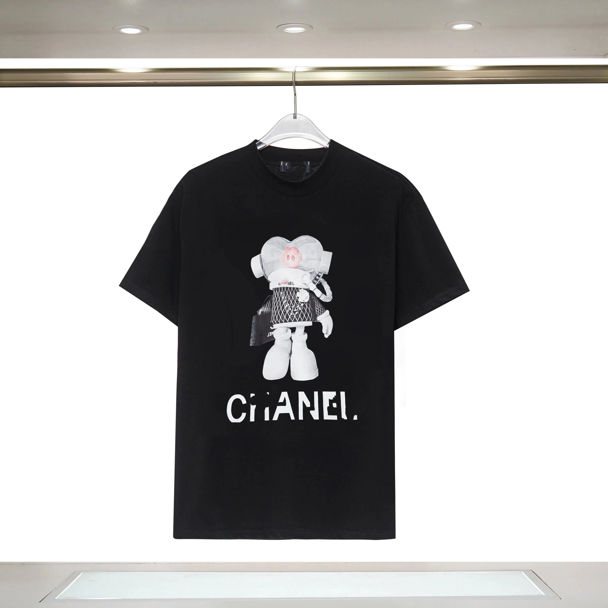 Chanel Rainbow Logo White T-Shirt - 17