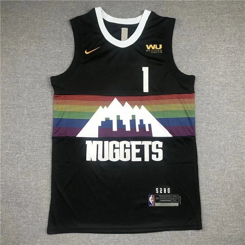 Mitchell & Ness Denver Nuggets 2003-04 Hardwood Classics Authentic Jersey Blue - 7