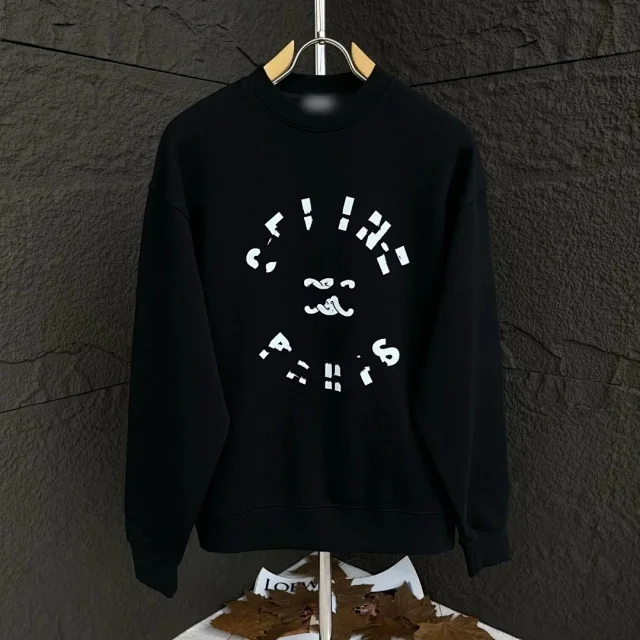 Celine Hoodies & Sweatshirts Embossed Logo Pullover Hoodie product detail image 1