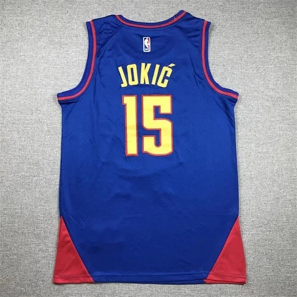NBA Denver Nuggets Player Name and Number Basketball Jersey product detail image 3