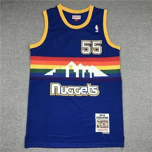 NBA Denver Nuggets Player Name and Number Basketball Jersey product detail image 8