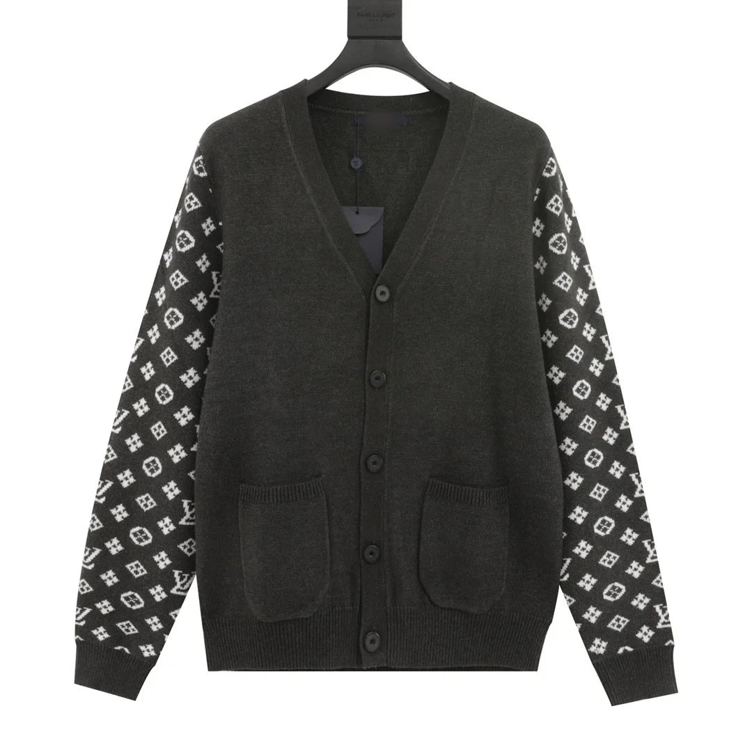 Louis Vuitton Monogram Denim Jacket Black and Beige - 4