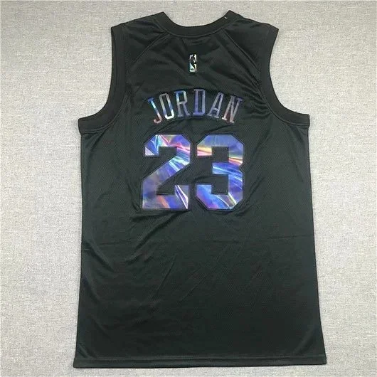 Chicago Bulls Michael Jordan #23 basketball jersey product detail image 6