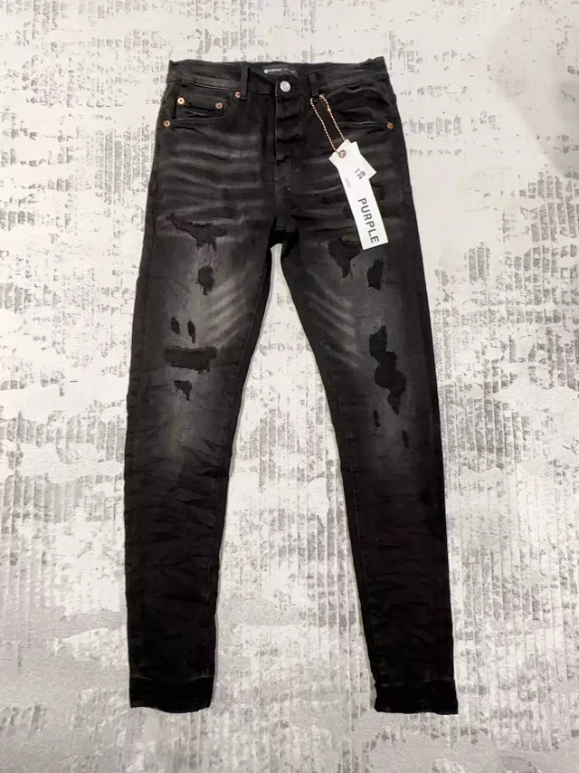 Purple Brand Jeans Distressed slim-fit product detail image 3