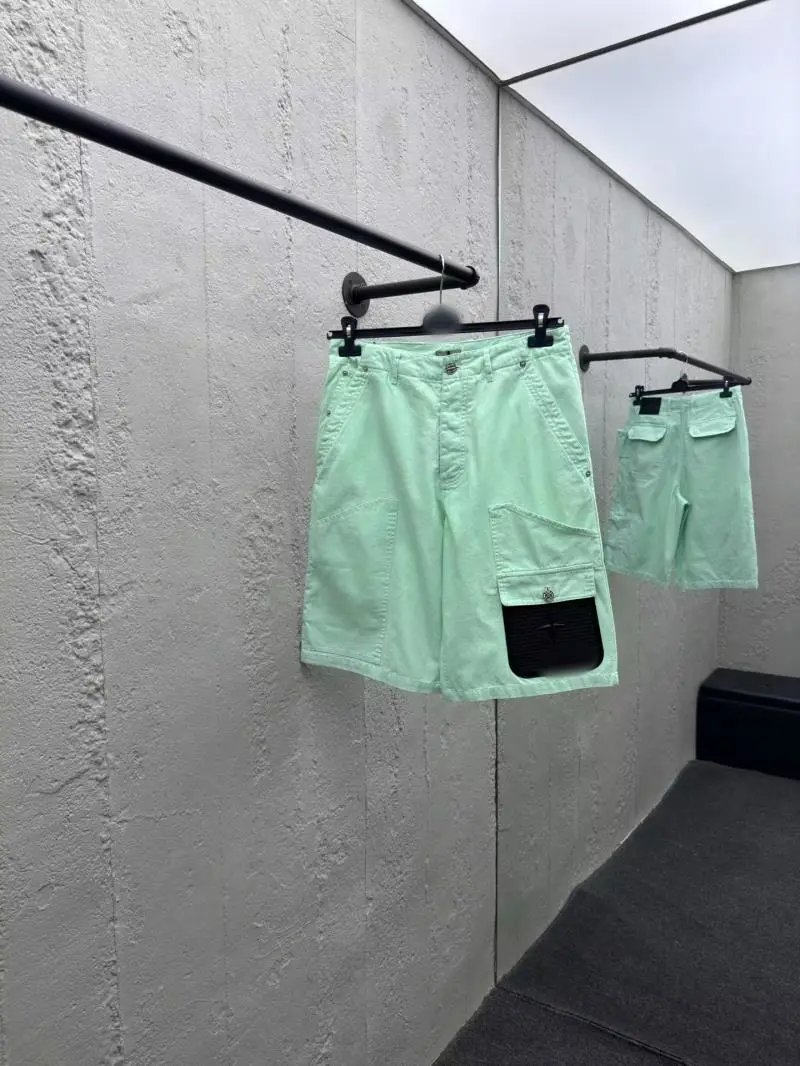 Dior Oblique Print Technical Shorts Mint Green - 2
