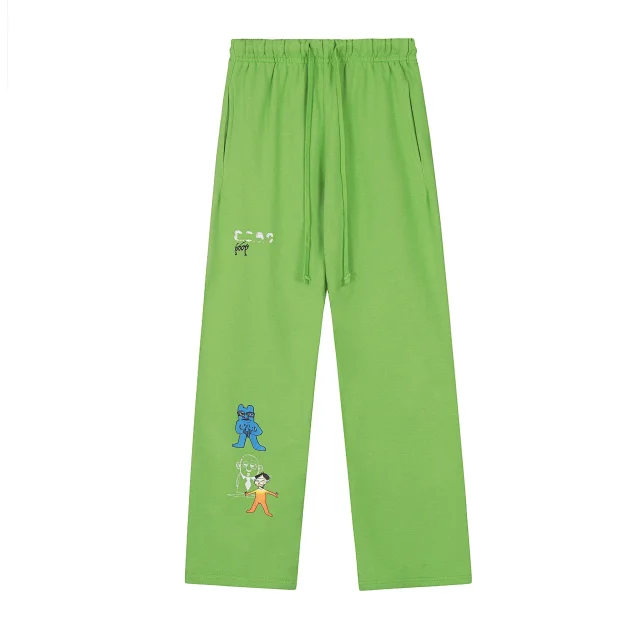 A5SC Trousers Cartoon Print Drawstring product detail image 2