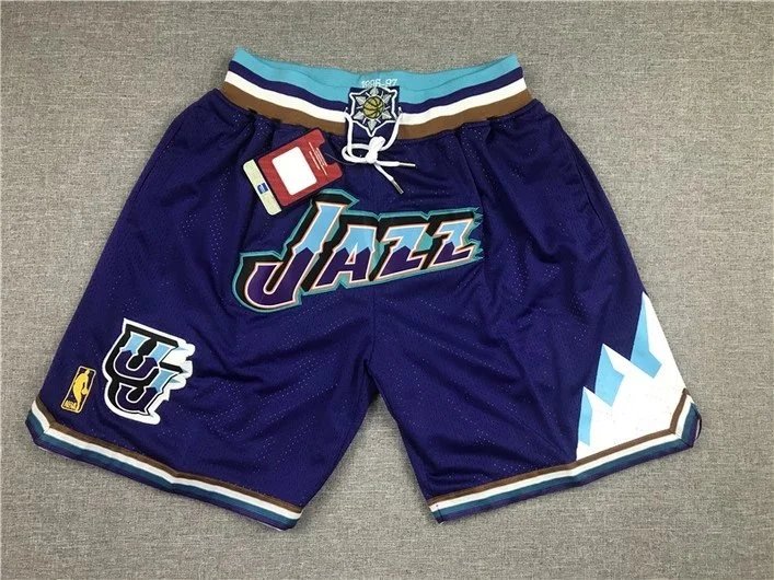 Mitchell & Ness Brooklyn Nets Basketball Shorts Black / White Shorts - 11