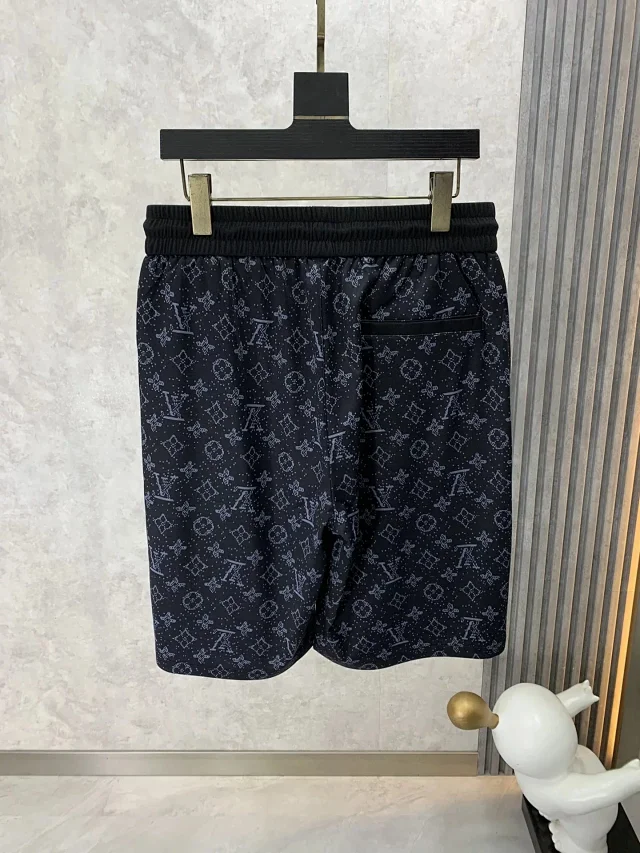 Louis Vuitton Shorts Monogram Print Drawstring product detail image 3