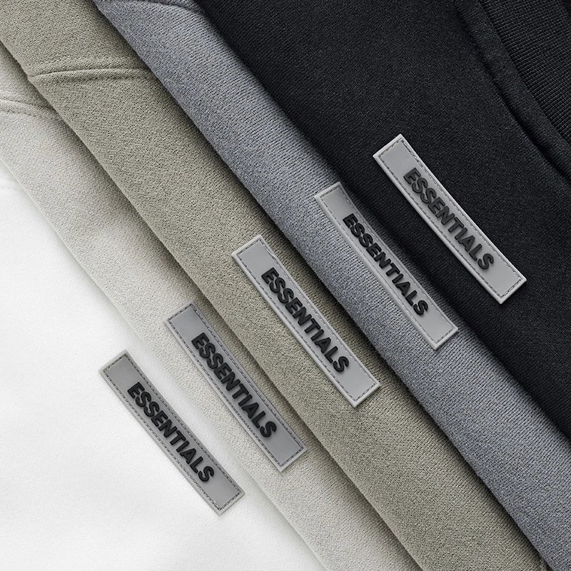Fear of God Essentials Dark Crewneck Sweatshirt (Back View)