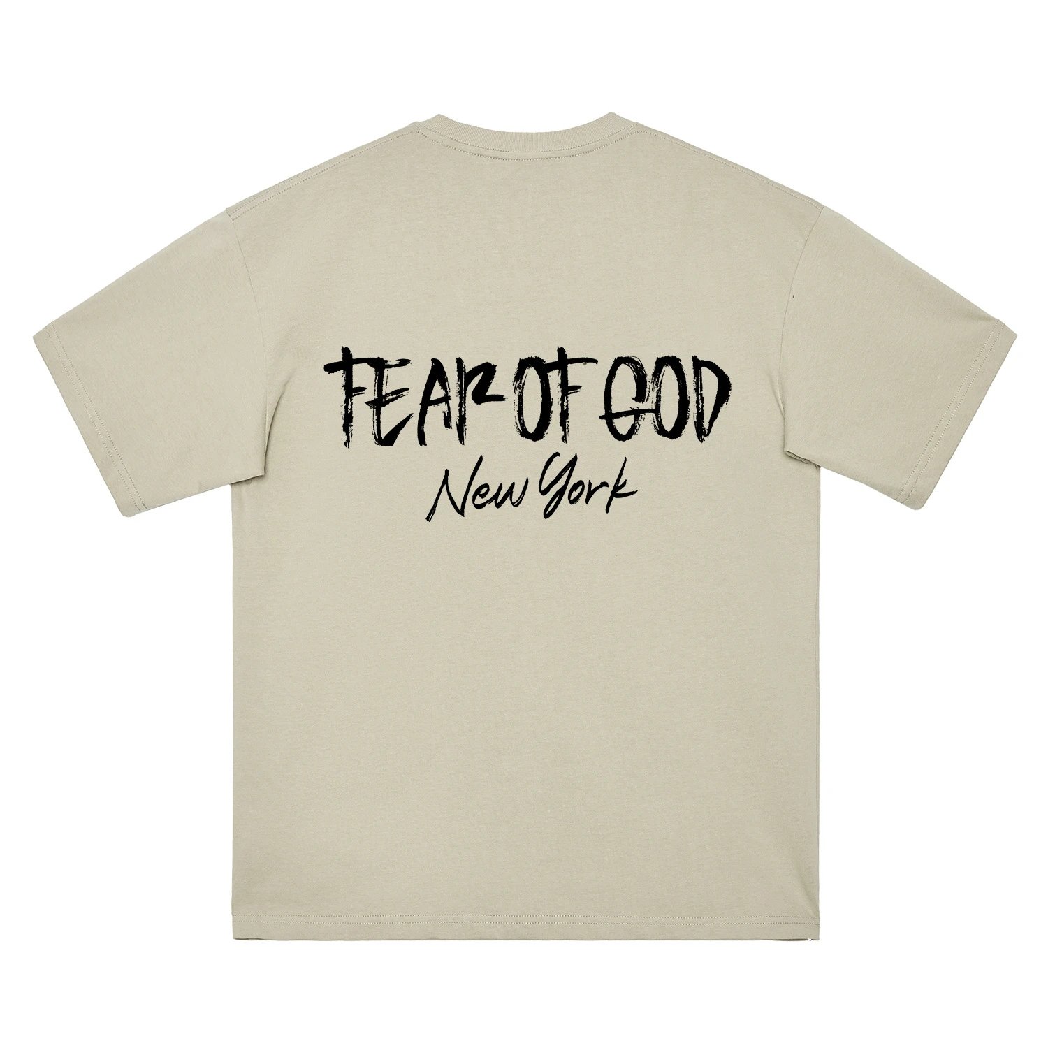 White Fear of God New York Graphic T-Shirt