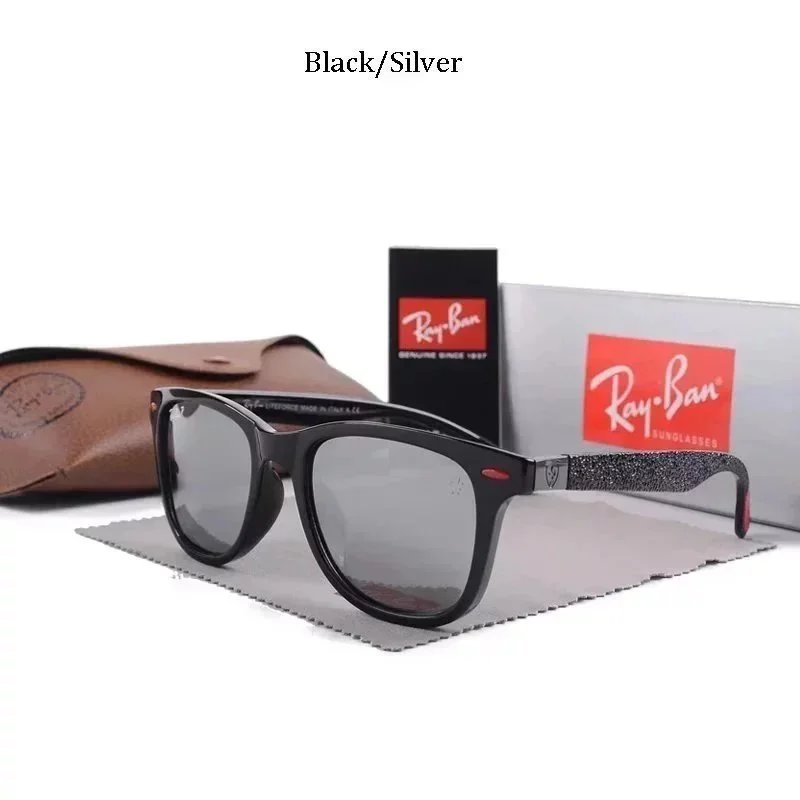 Ray-Ban Ray-Ban Classic Wayfarer Sunglasses Black/Silver Black