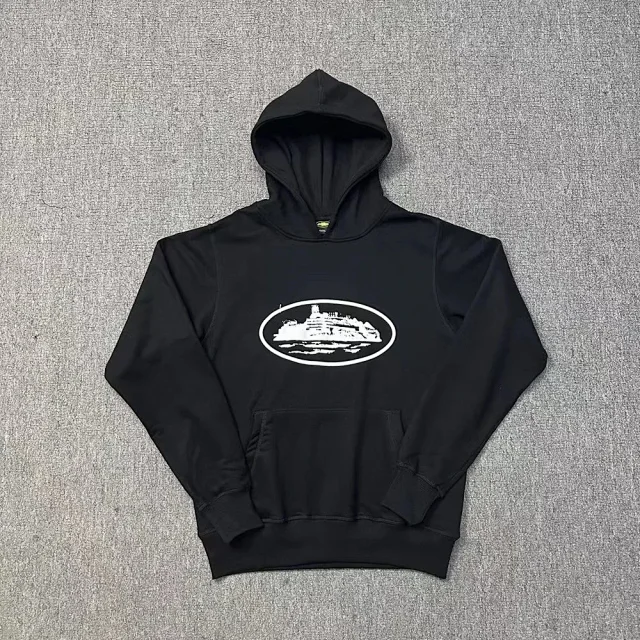 Corteiz Tracksuits Alcatraz logo hooded tracksuit product detail image 2