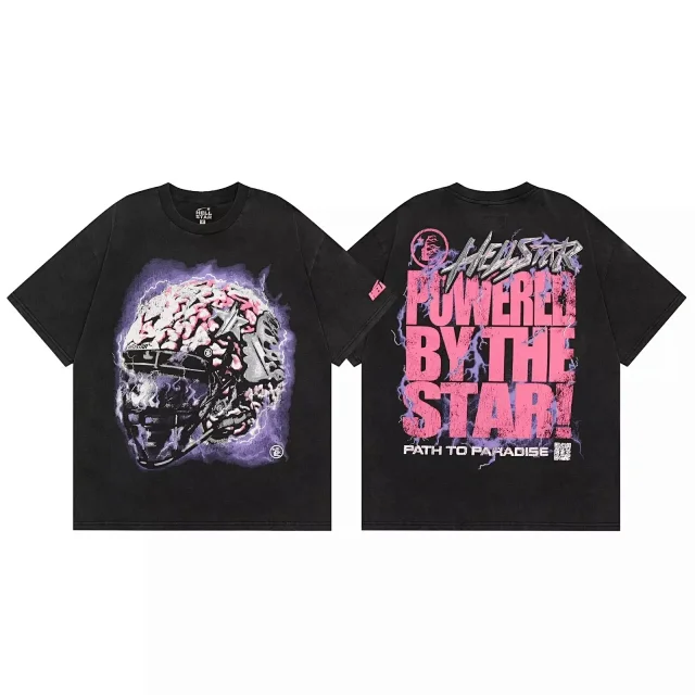 Hellstar T-Shirts Graphic Short-Sleeve T-Shirt product detail image 11
