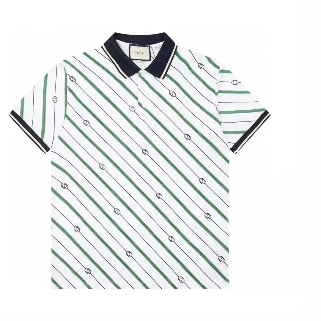 Gucci Shirts Short-Sleeve Polo Shirt — 14