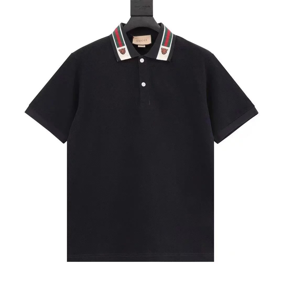 Gucci Shirts Short-Sleeve Polo Shirt — 21