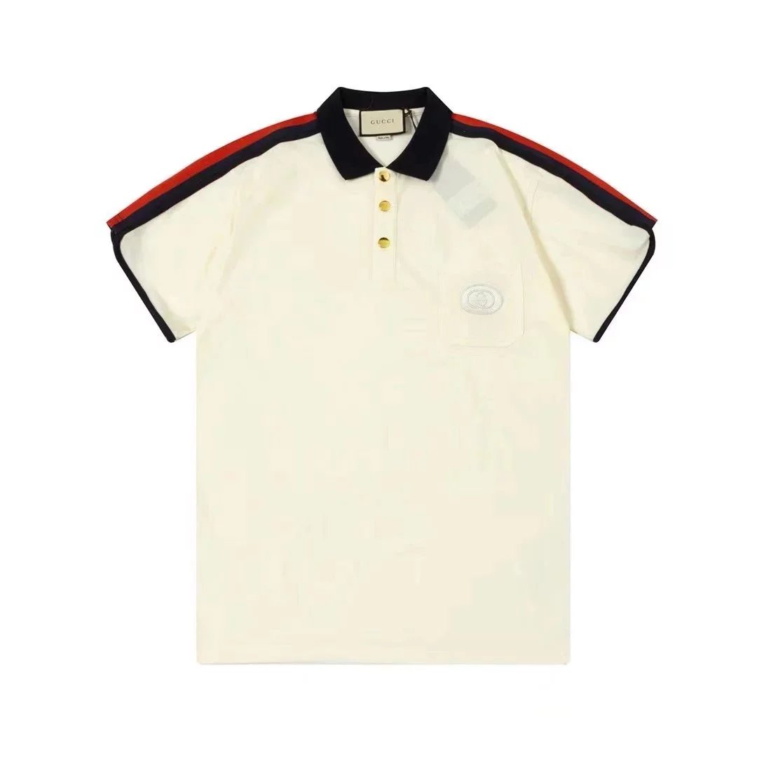 Gucci Shirts Short-Sleeve Polo Shirt — 25
