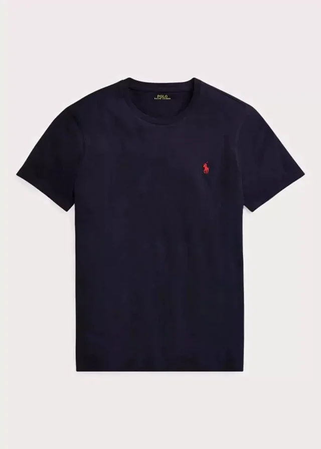 Polo Ralph Lauren T-Shirts Short-Sleeve Crewneck with Embroidered Pony product detail image 12