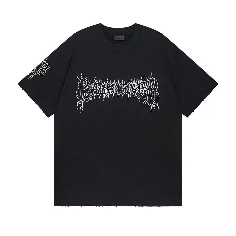 Balenciaga T-Shirts - Men's Fashion Logo Tees