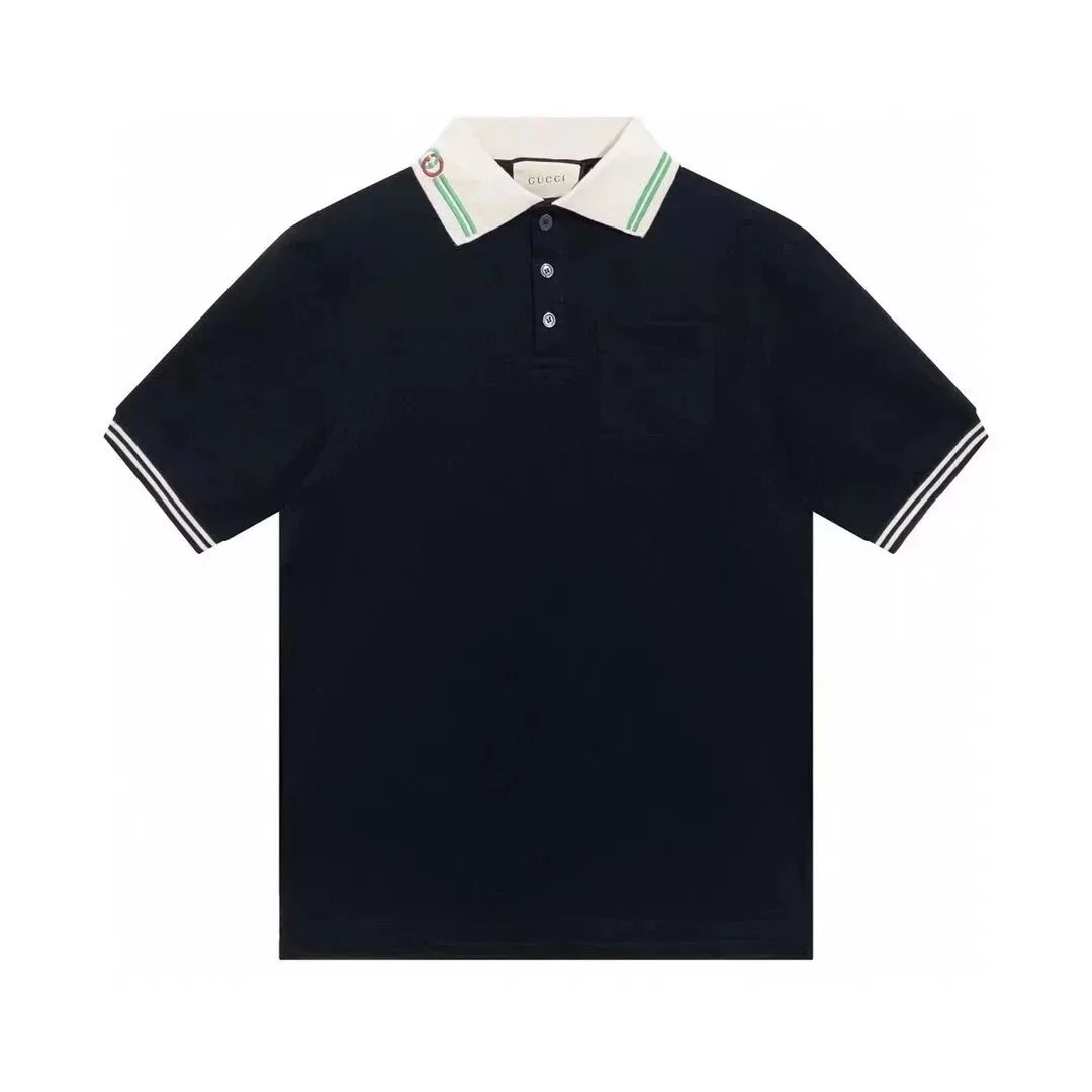 Gucci Shirts Short-Sleeve Polo Shirt — 08