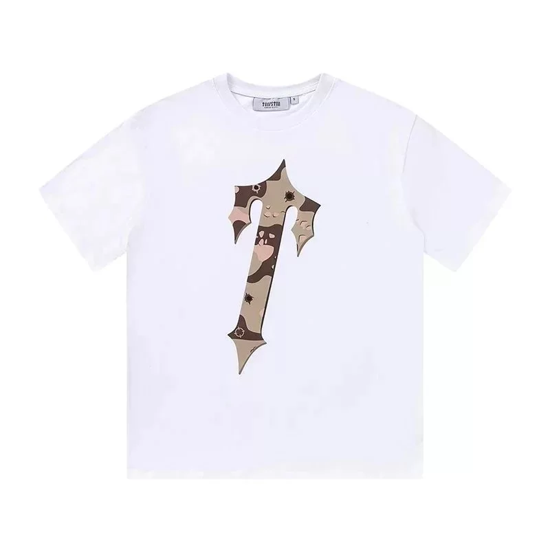 Traphik Camo White T