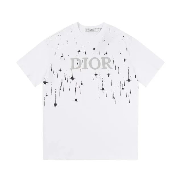 Dior T-Shirts Short-Sleeve Logo T-Shirt product detail image 14