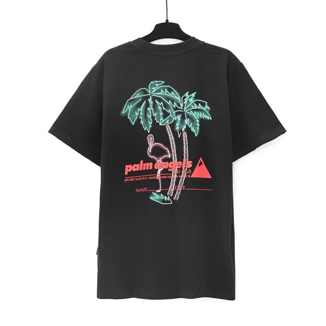 Palm Angels T-Shirts D-0134 graphic short-sleeve product detail image 13