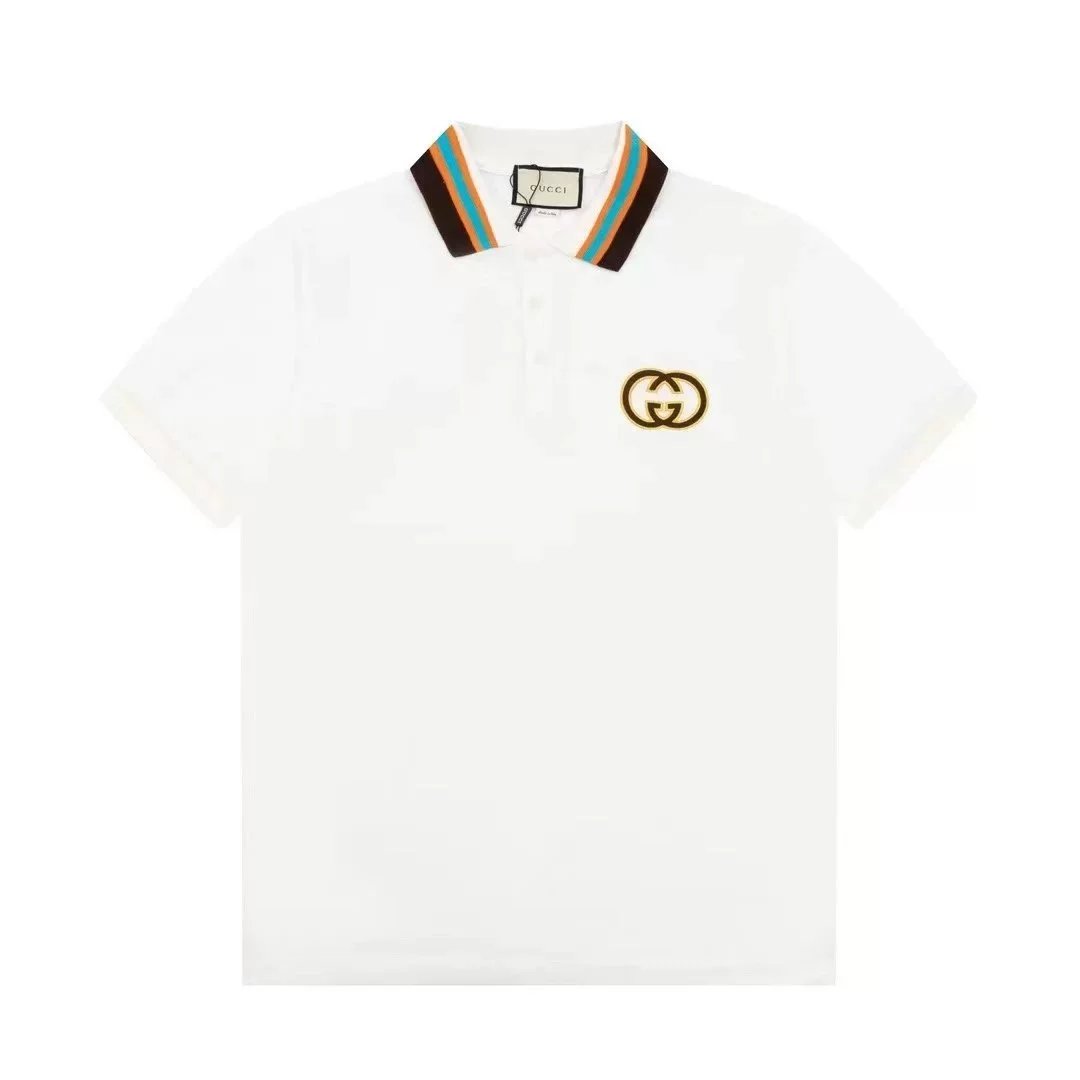 Gucci Shirts Short-Sleeve Polo Shirt — 18
