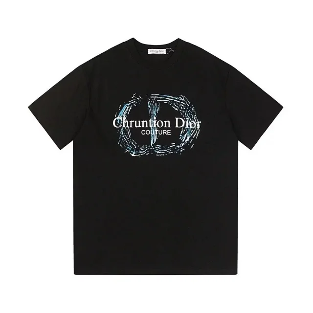 Dior T-Shirts Short-Sleeve Logo T-Shirt product detail image 11