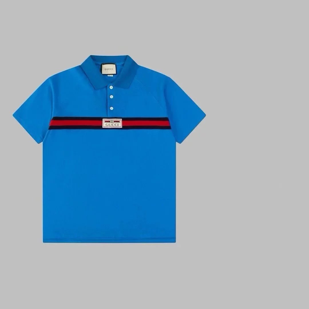 Gucci Shirts Short-Sleeve Polo Shirt — 12