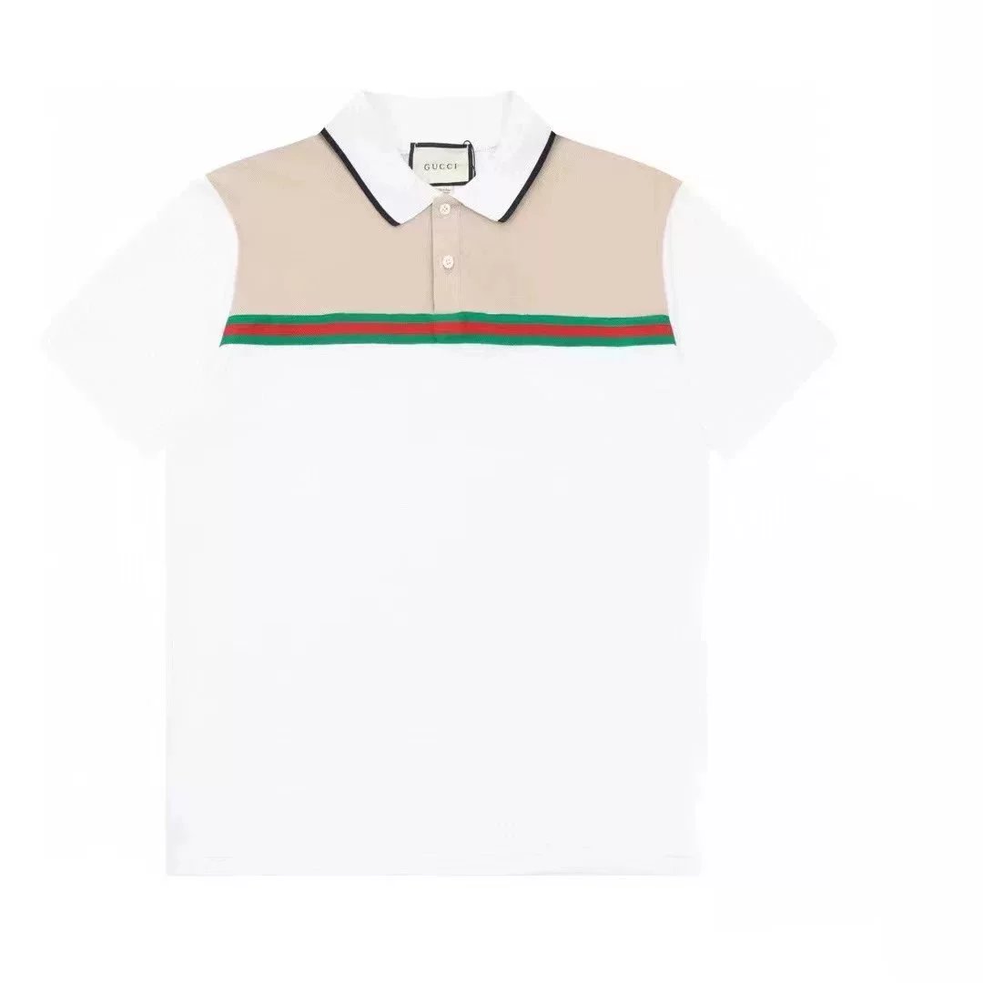 Gucci Shirts Short-Sleeve Polo Shirt — 17